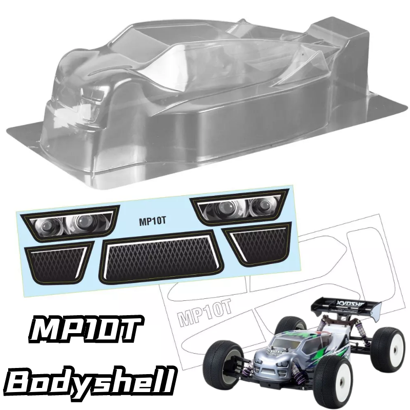 Tamiya Model Paint Set - Corps de coque PC 1/8 RC