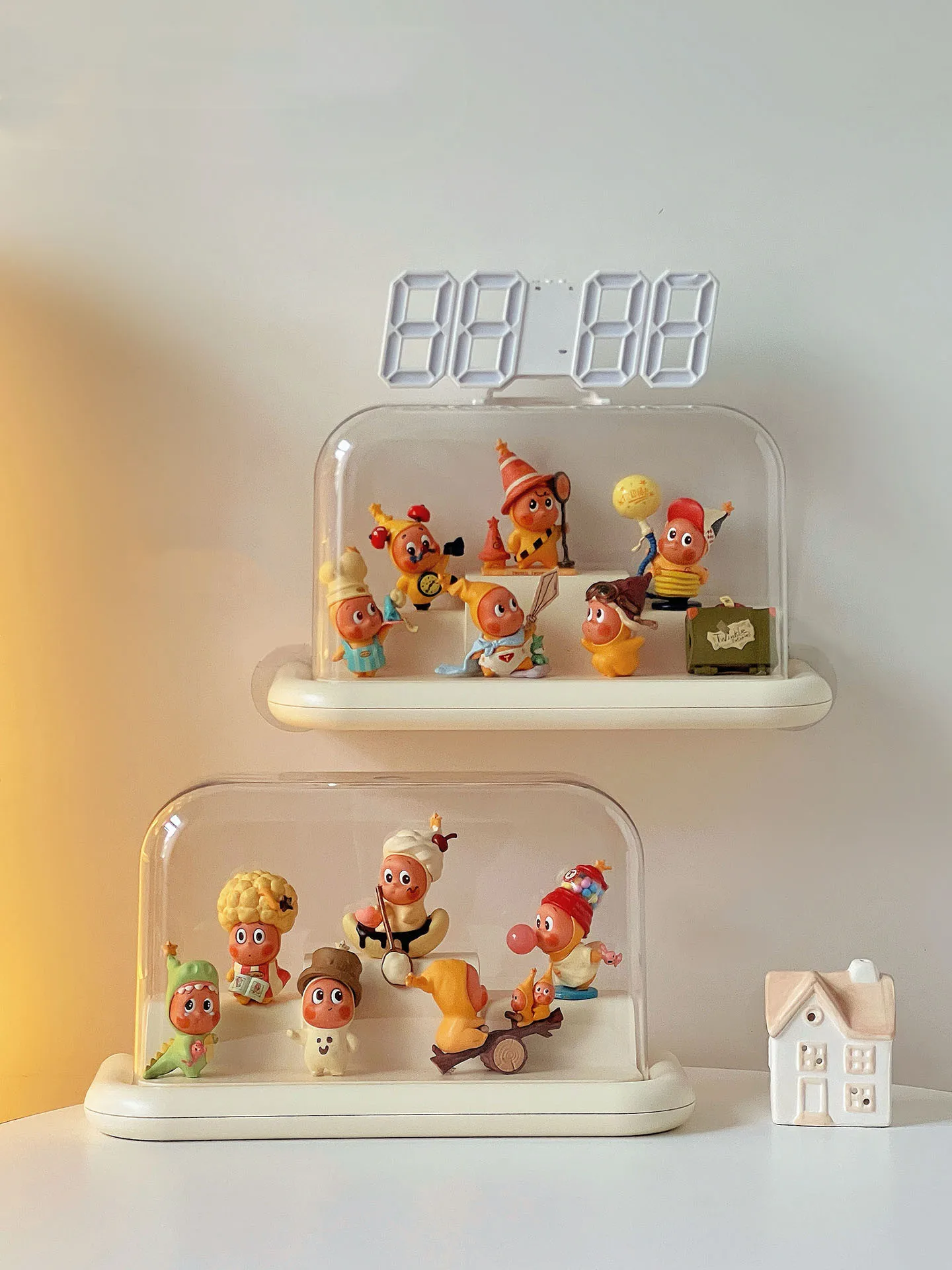 Action Figure Stand - Support d'affichage mural pour boîtes surprises,