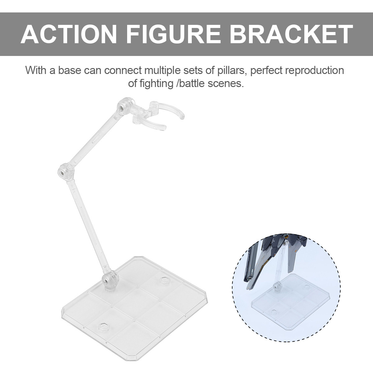 Action Figure Stand - 5 pièces de supports de figurines