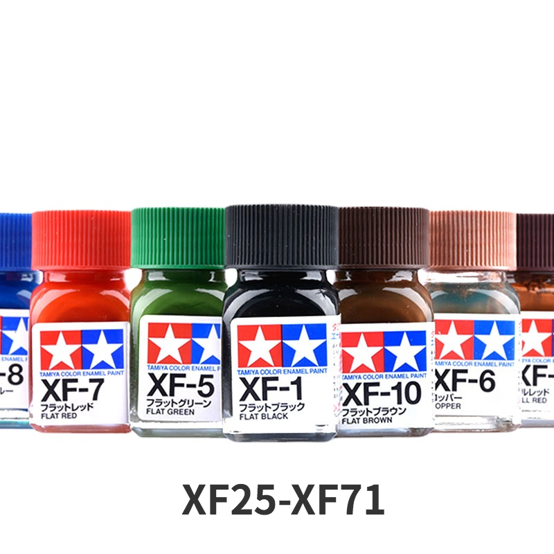 Tamiya Model Paint Set - TAMIYA Émail Peinture pio Couleurs XF25-XF71
