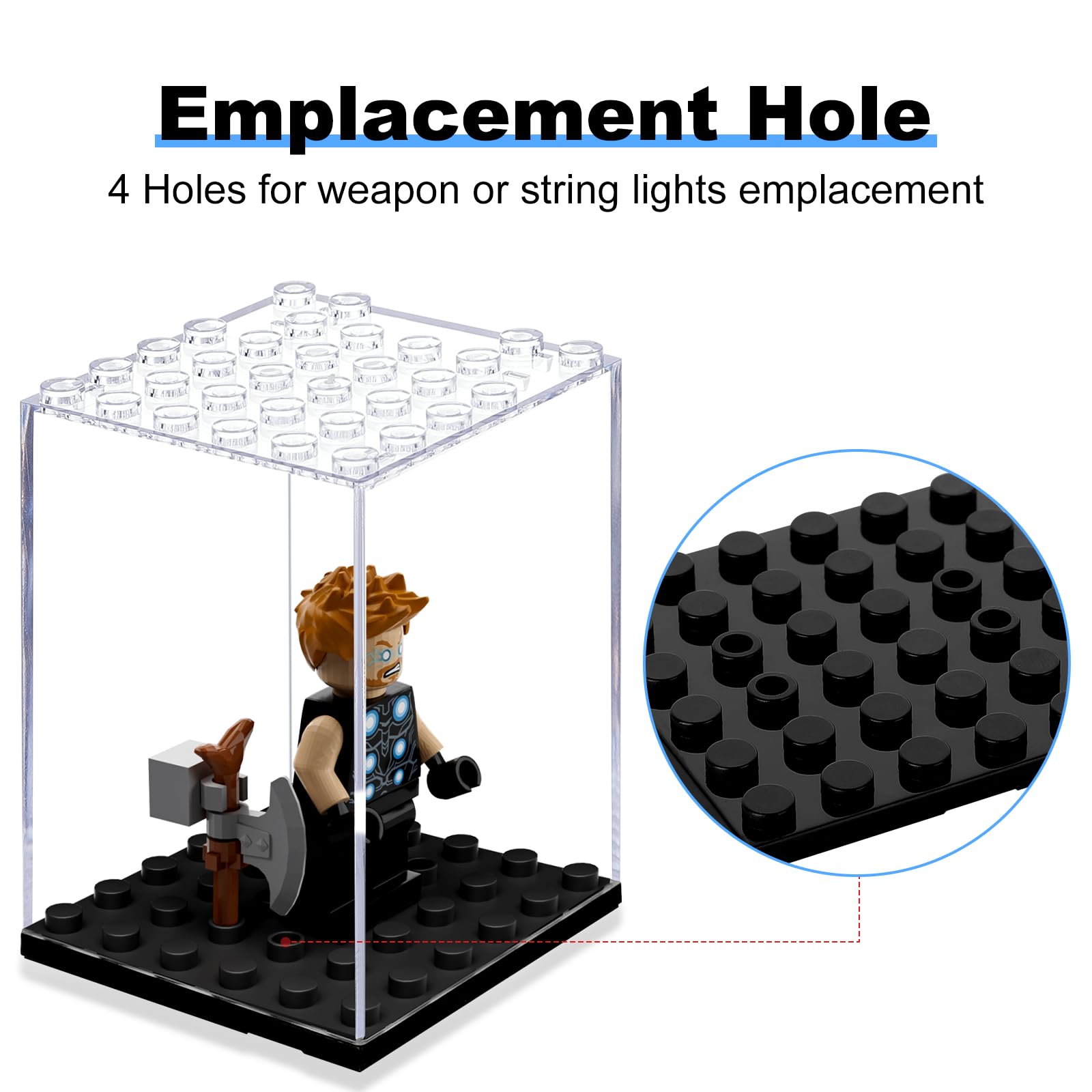 Boîte d'exposition de blocs de - Lego Minifigure Holder avis et prix